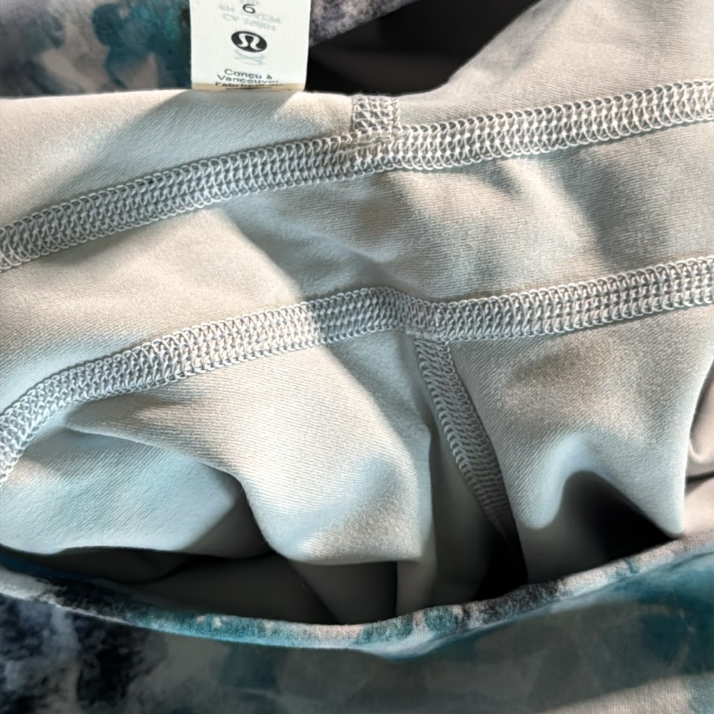 LULULEMON KALEIDOFLORAL MULTI ALIGN SHORT 6â NWOT - Picture 8 of 9